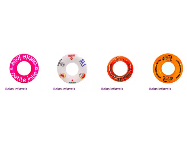 Boias inflaveis personalizadas