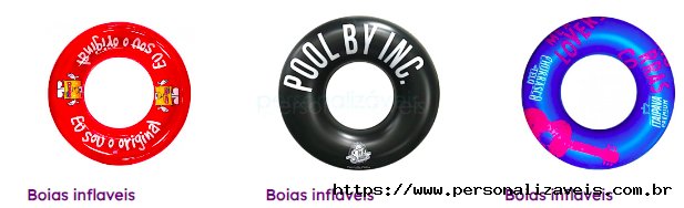 Boias inflaveis personalizadas