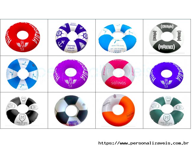 Boias inflaveis personalizadas